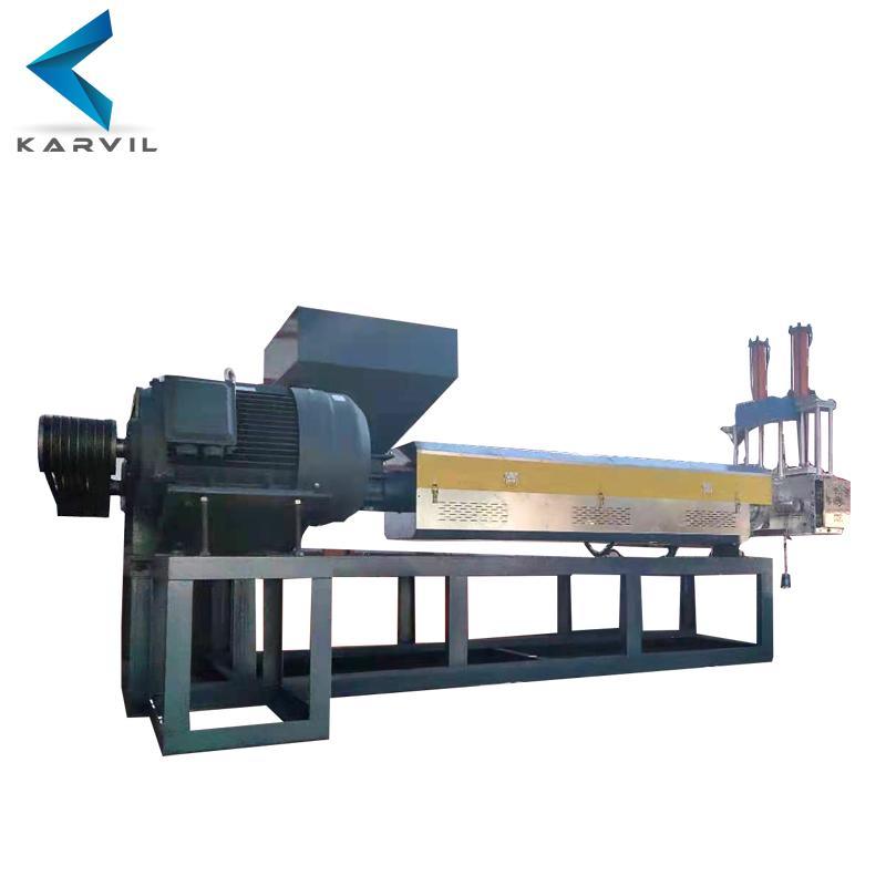 Recycled Plastic Pelletizing Extruder Machinery with Single Screw