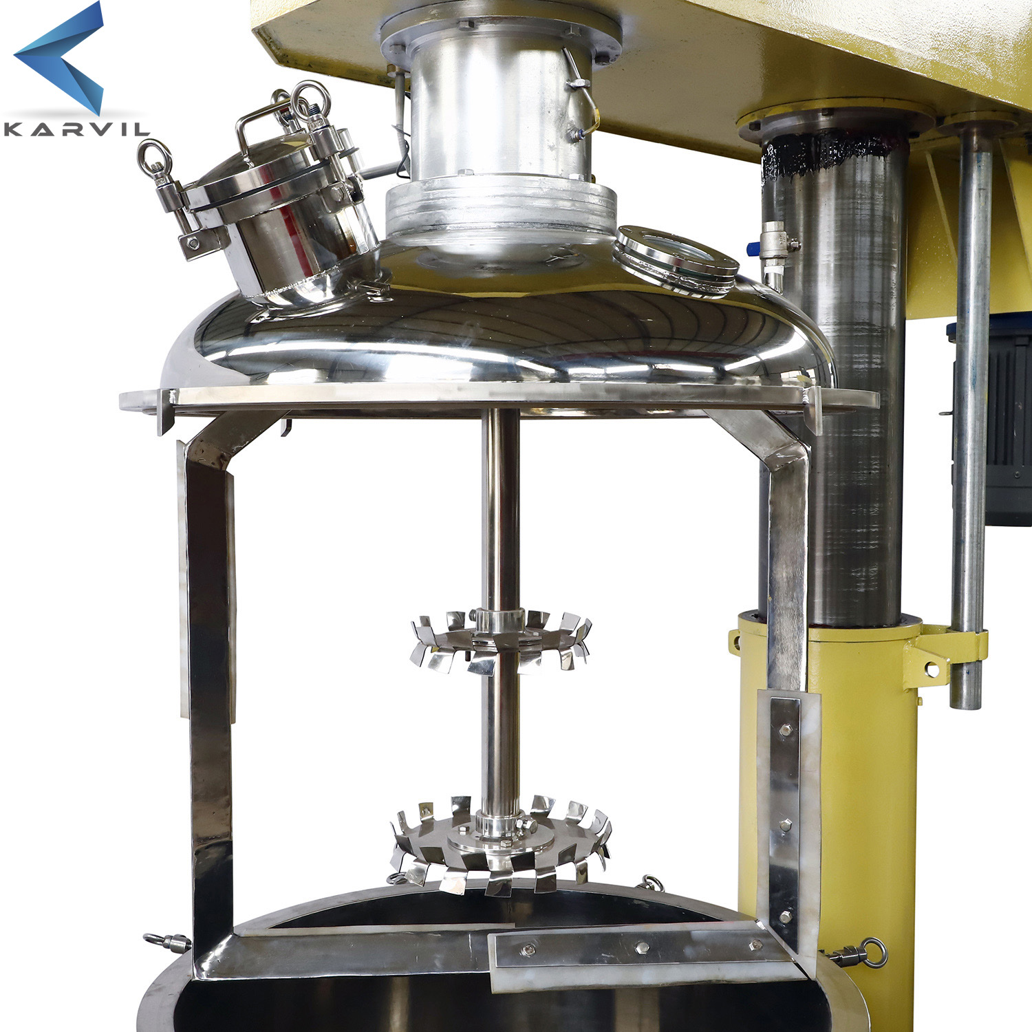 1000l Poly ester putty dispersing and mixing multi-function strong disperser